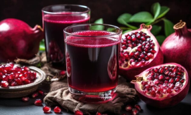 7 health benefits of pomegranate juice