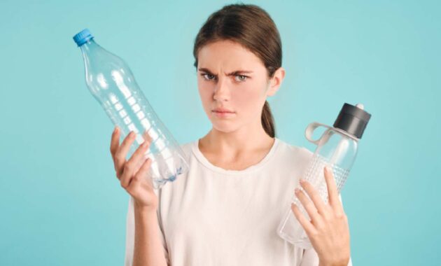 Bottled water can be harmful: Switch to metal water bottles instead