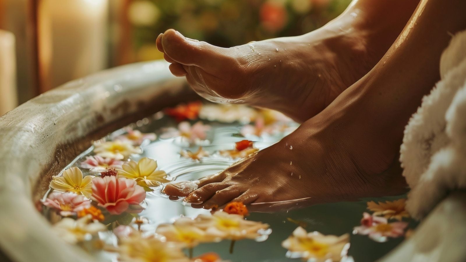 6 homemade foot soaks for beautiful feet