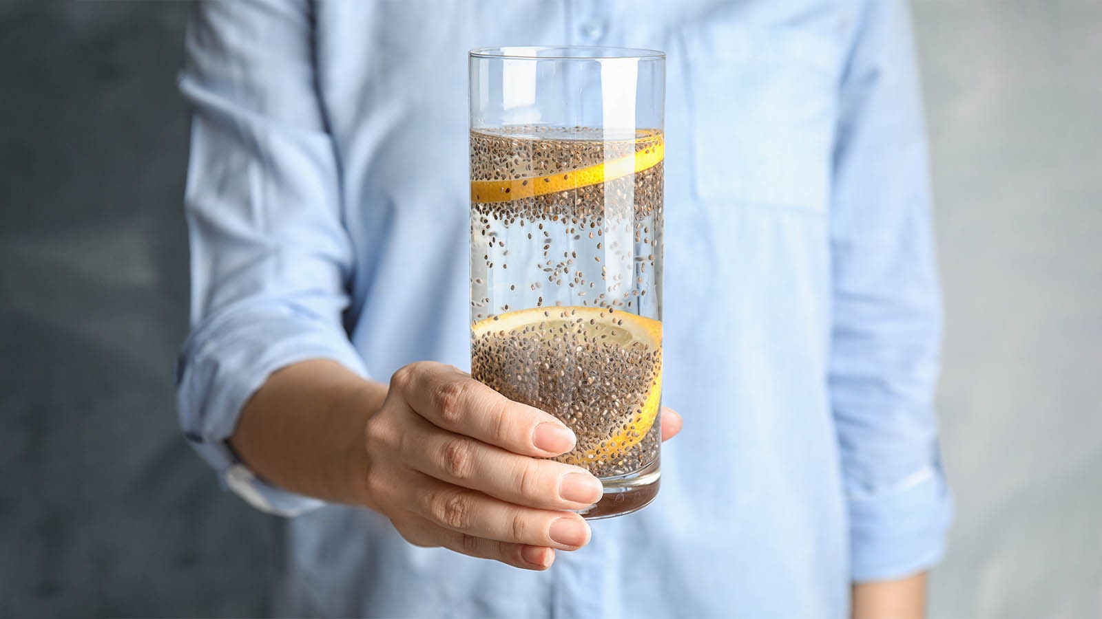 What is the best time to drink chia seed water?